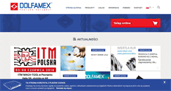 Desktop Screenshot of dolfamex.com.pl